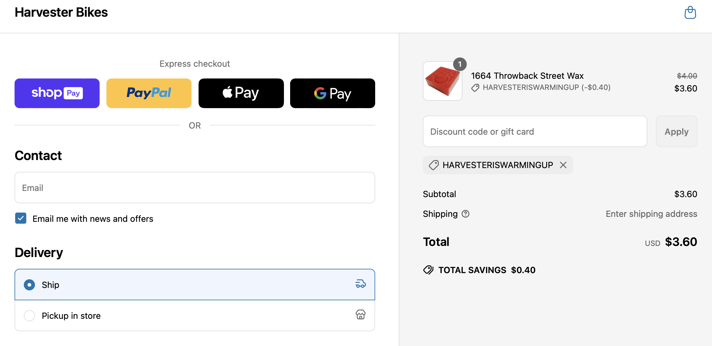 60% OFF Harvester Bikes Coupon Codes October 2025 Promo Codes