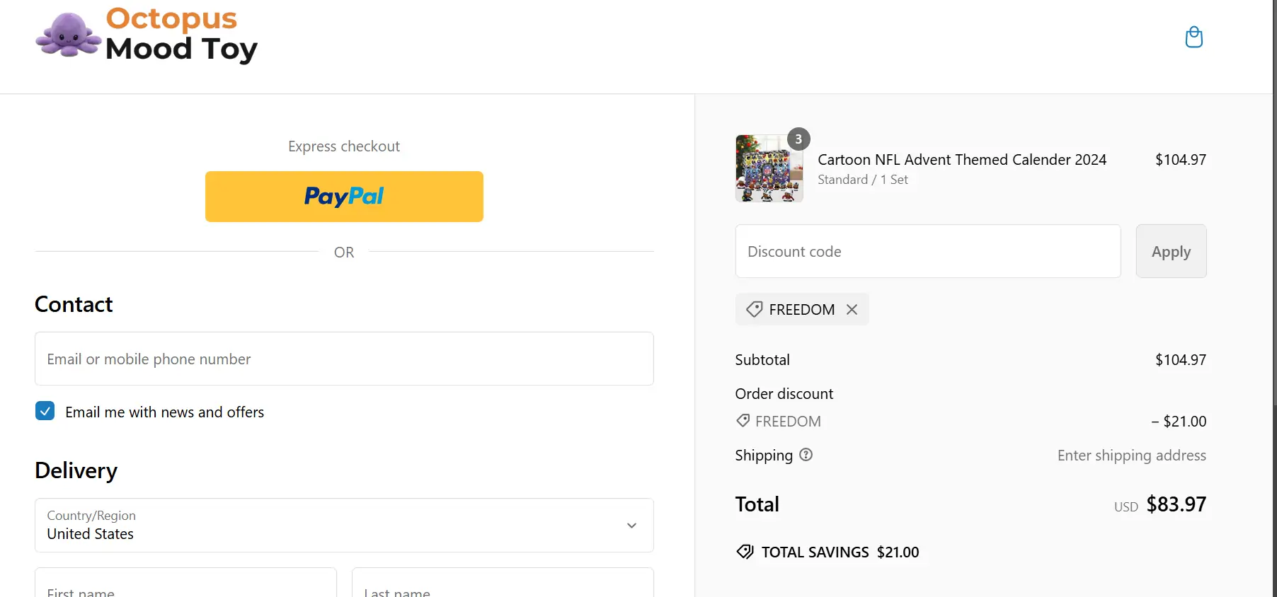 25% OFF Octopus Mood Toy Coupon Codes - January 2025 Promo Codes