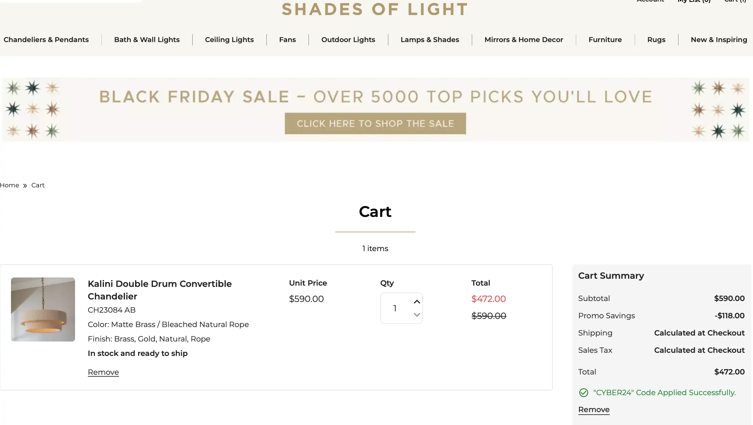 25% OFF Shades Of Light Coupon Codes - January 2025 Promo Codes
