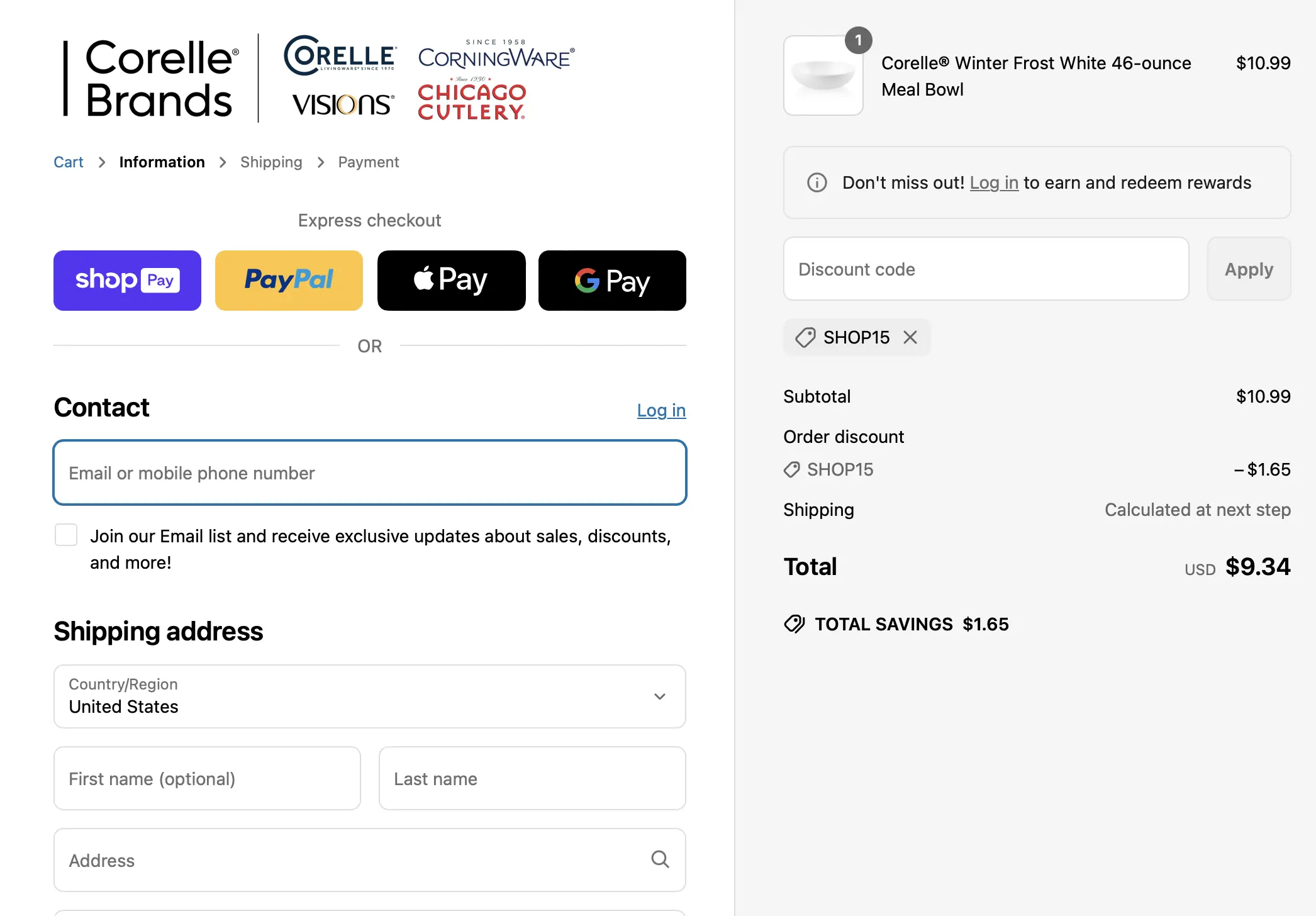 75% OFF Corelle Coupon Codes October 2025 Promo Codes