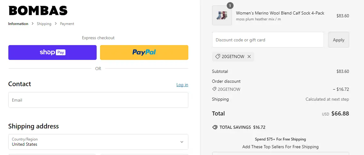 30% OFF Bombas Coupon Codes - January 2025 Promo Codes