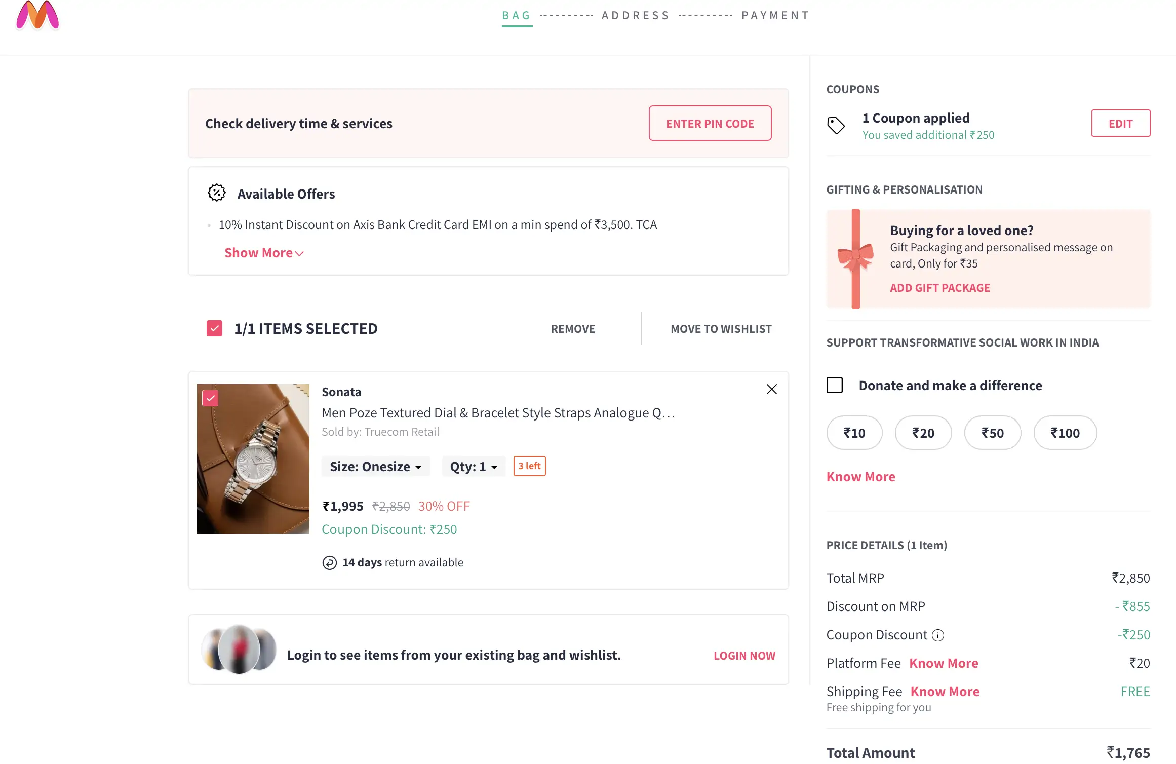 85% OFF Myntra Coupon Codes November 2025 Promo Codes
