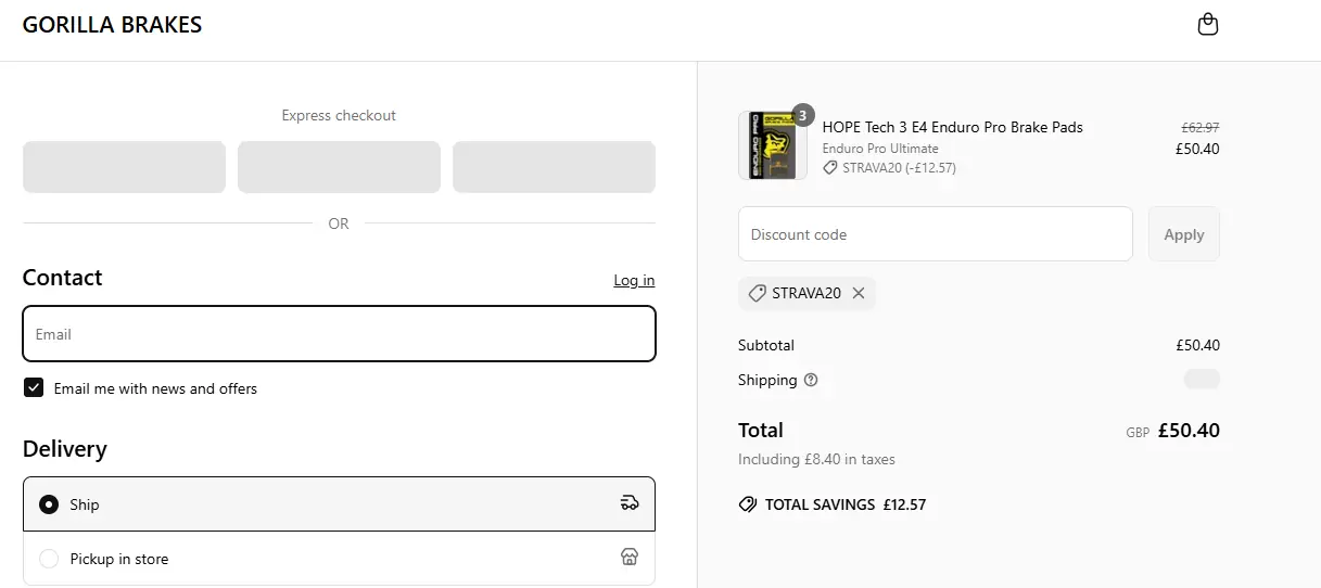 75% OFF GORILLA BRAKES Coupon Codes October 2025 Promo Codes