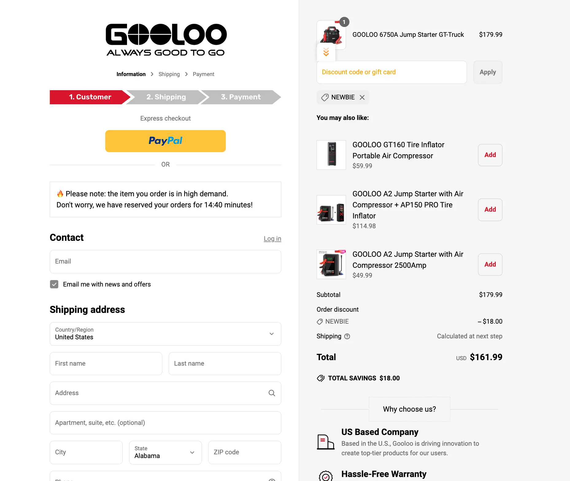 Gooloo US coupon code - tested and valid (undefined)