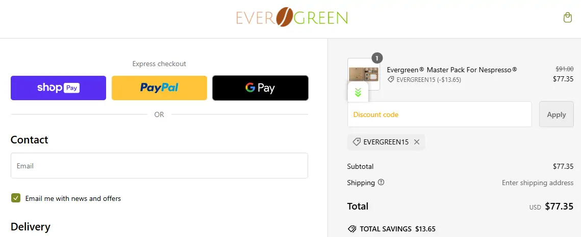 60% OFF Evergreen Capsules Coupon Codes November 2025