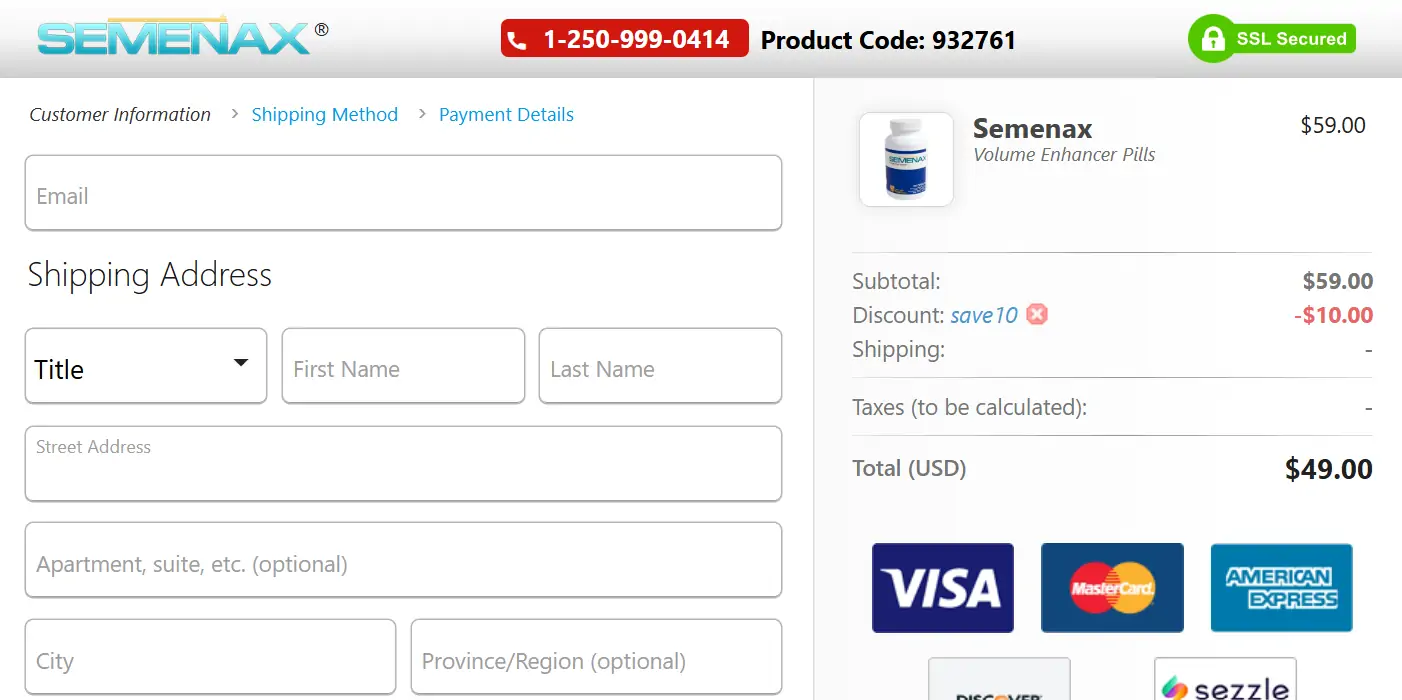 55% OFF Semenax Coupon Codes - March 2025 Promo Codes