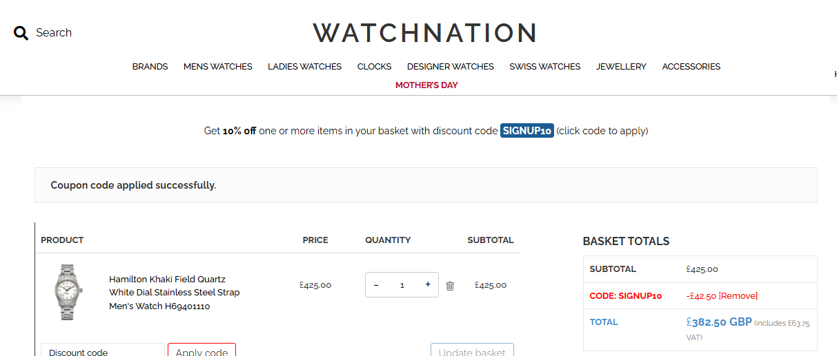 Discount Code Watchnation Code Seiko Watchnation Discount Code
